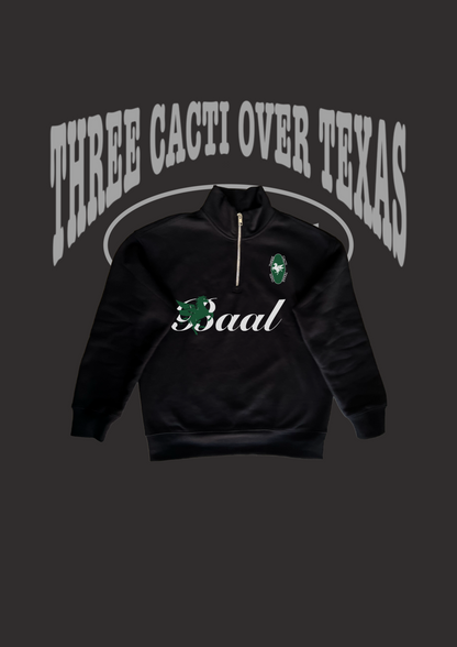 Three Cacti Half Zip